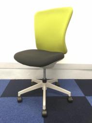 【安いチェアをお探しの方に是非！】イナバ/バルチェ/グリーン【関西倉庫在庫品】