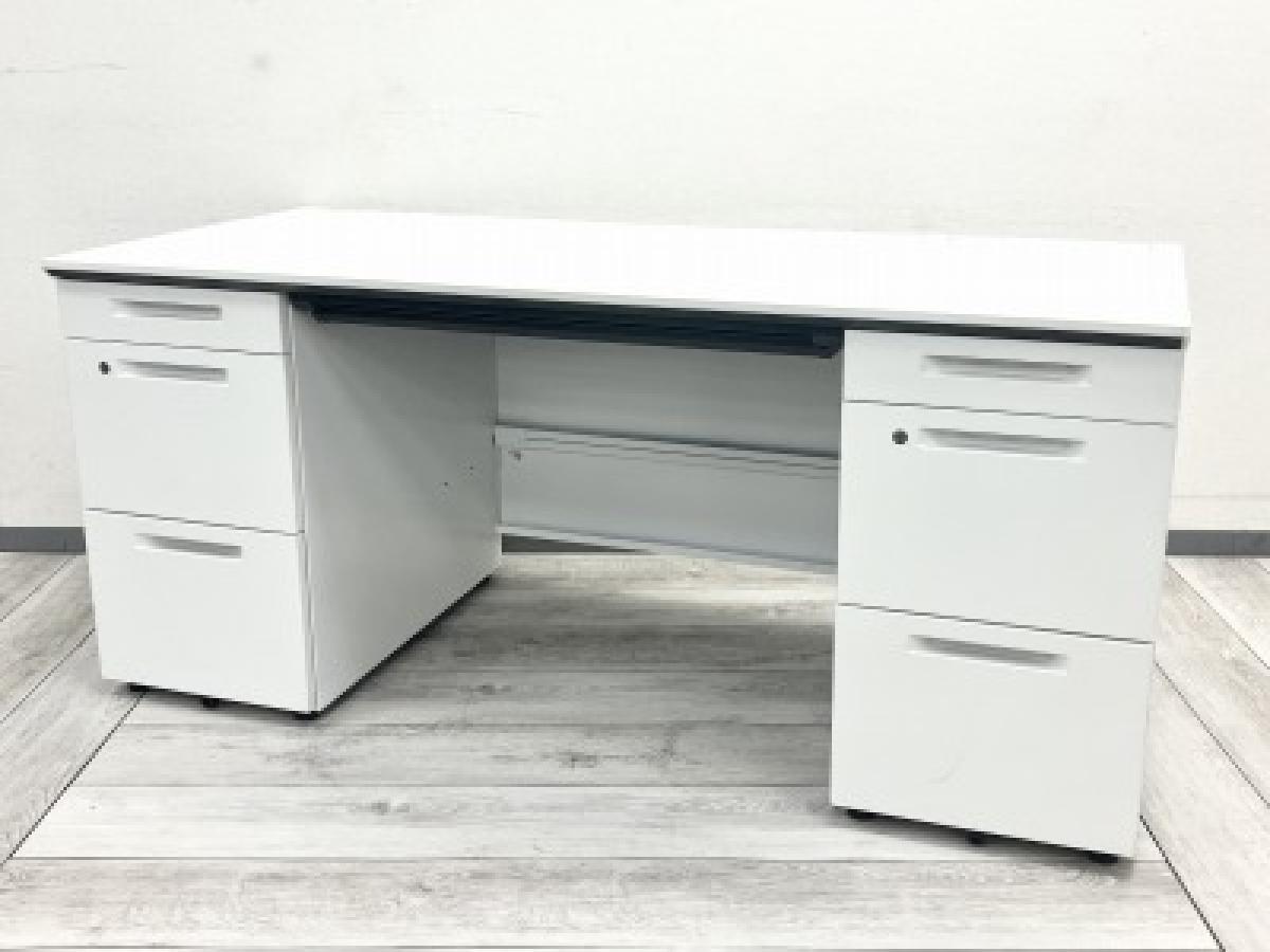 作業効率を高めるワイドサイズの両袖机#静岡市（葵区） #浜松市（中区） #富士市 #沼津市 #三島市
                        iSシリーズ
                                    中古
            