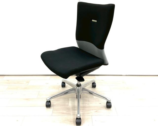 【中古】フィーゴチェア  オカムラ（okamura） 肘無ミドルバックチェア
