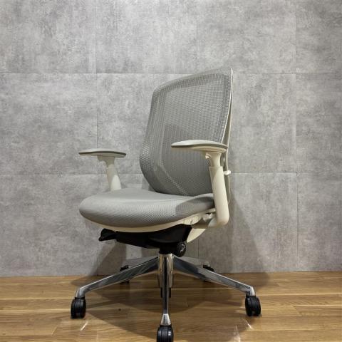 【中古】シルフィーメッシュ C685BW　FMR3 オカムラ（okamura） 肘付ハイバックチェア