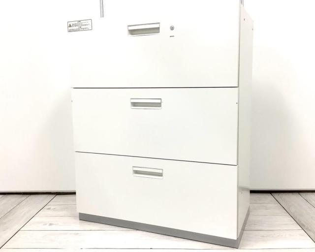 【中古】L6 L6-A105H-3 648-415 プラス（PLUS） ローキャビネット／ラテラル