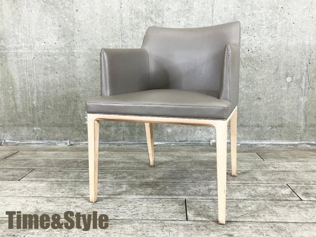 Time & Style/タイム&スタイル LEON SEAMLESS HALF ARM CHAIR / レオンシームレスハーフアームチェア