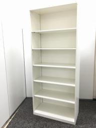 オカムラ　レクトライン　D400　ホワイト　棚板5枚の6段　新規　起業　収納【関西倉庫在庫】【弊社使用欄：A01052515】