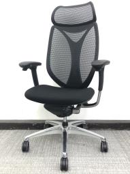 【スマートオペレーション！】テレワークオススメ！サブリナ（Sabrina）チェア※ヘッドレスト＆スマートオペレーション仕様◆オカムラ製