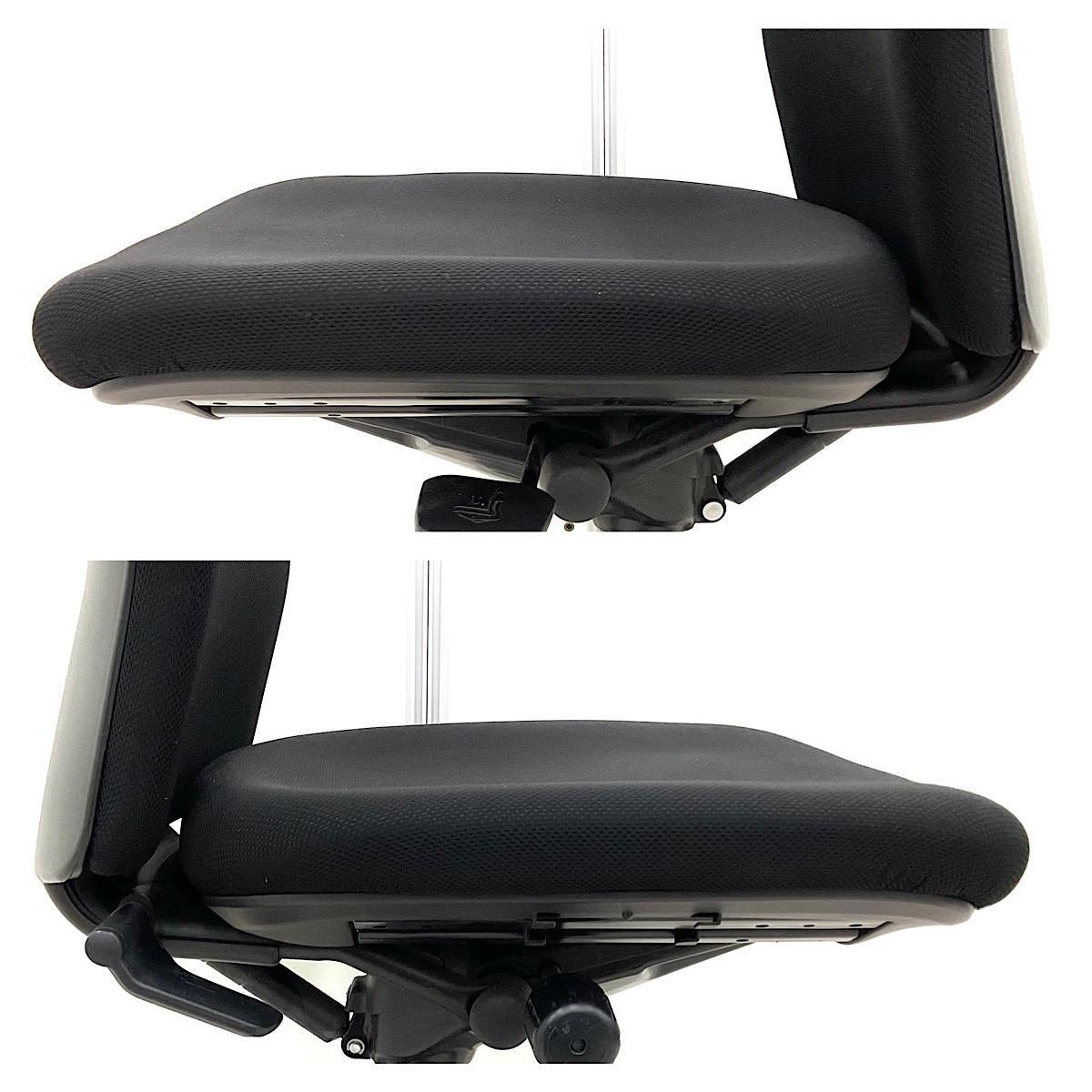 中古】カロッツァチェア オカムラ/okamura 肘無ハイバックチェア