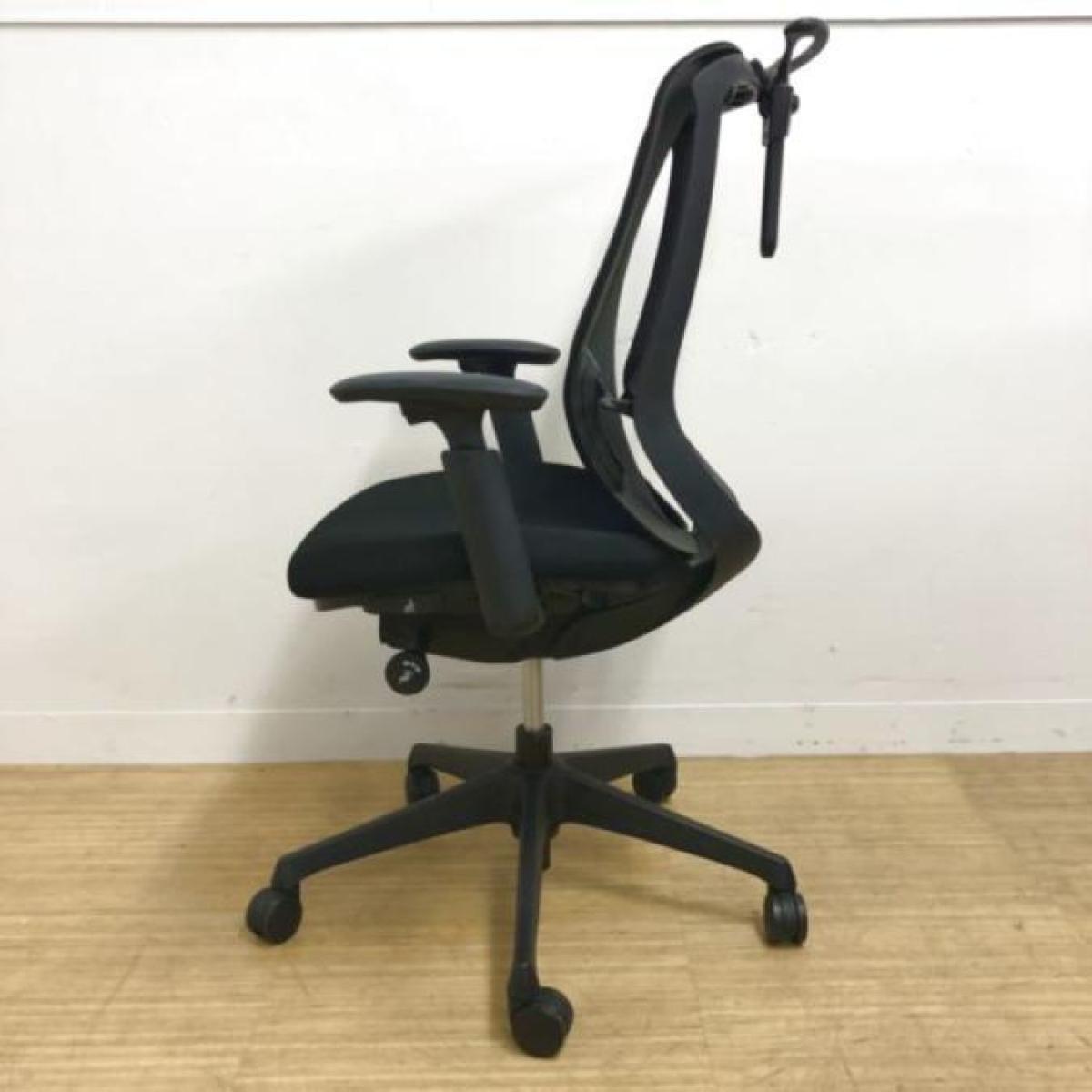 中古】シルフィーメッシュ C636XR FMP1 オカムラ/okamura 肘付