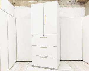 【オフィスの書類をまとめて整理！省スペースに大量収納！】■イナバ　ティーエフシリーズ　上下書庫セット（両開き＋3段ラテラル）　■高品質で安心の国産スチールキャビネット！