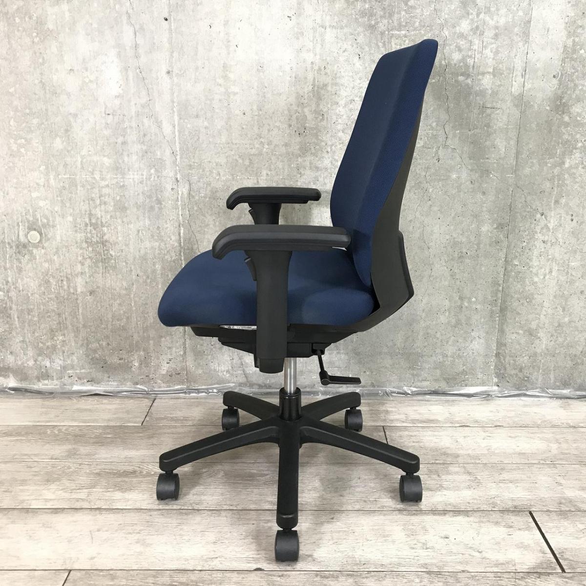 中古】トルテR KZ-237GB-T1B2 イトーキ/ITOKI 肘付ハイバックチェア 