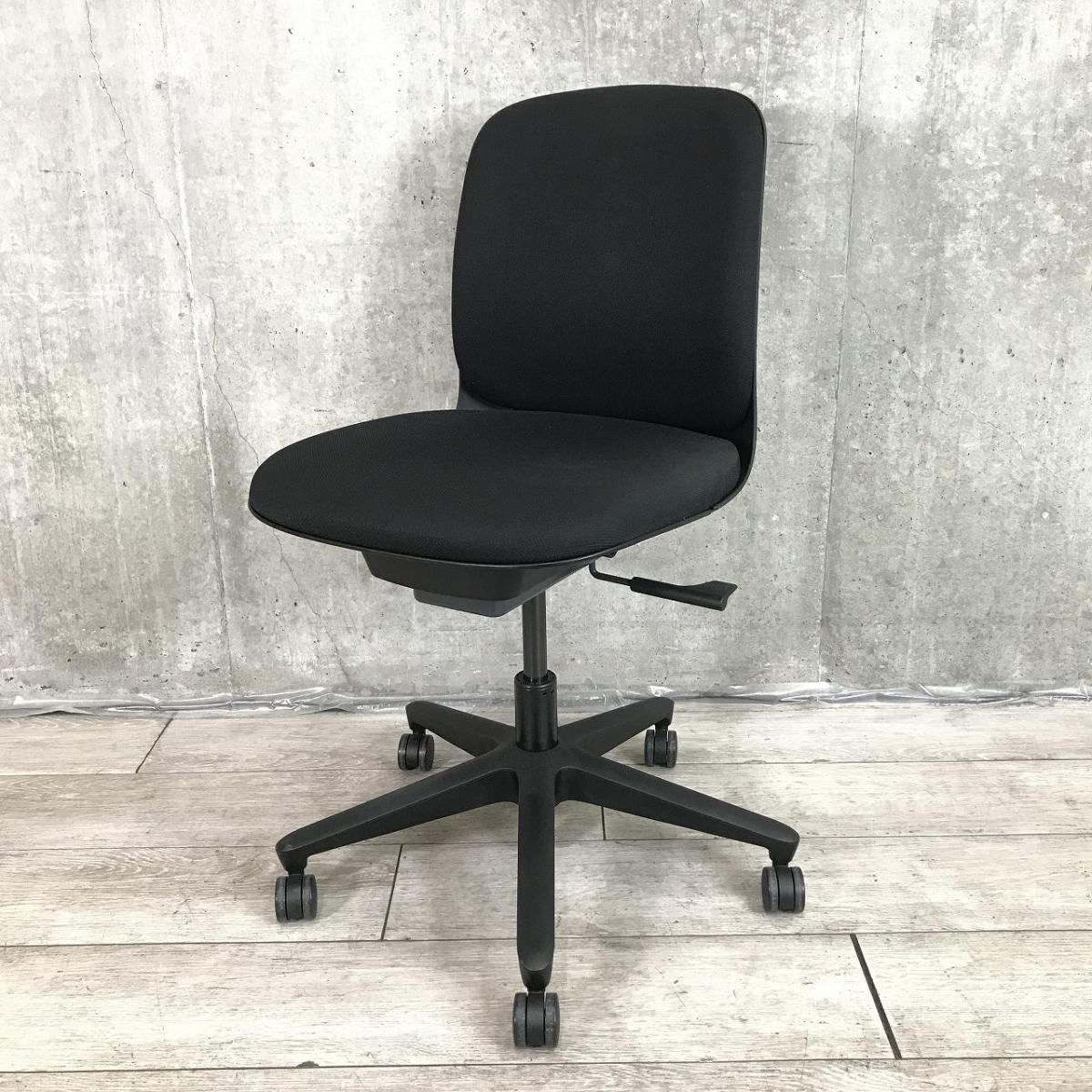 中古】トルテU KJ-320PV-T1T1 イトーキ/ITOKI 肘無ローバックチェア 