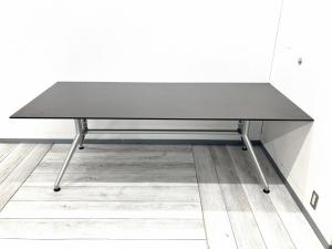 会議や打ち合わせに最適な大型ワークテーブル ※ダークブラウン #岐阜市 #大垣市 #多治見市 #羽島市 #名古屋市 #三重県