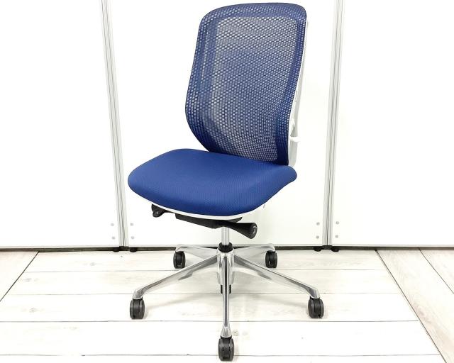 【中古】シルフィーメッシュ C635BW-FMP3 オカムラ（okamura） 肘無ハイバックチェア