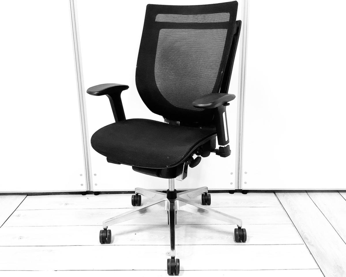 中古】VIGOR VIG-A50M1-MM アイリスチトセ 肘付ハイバックチェア 