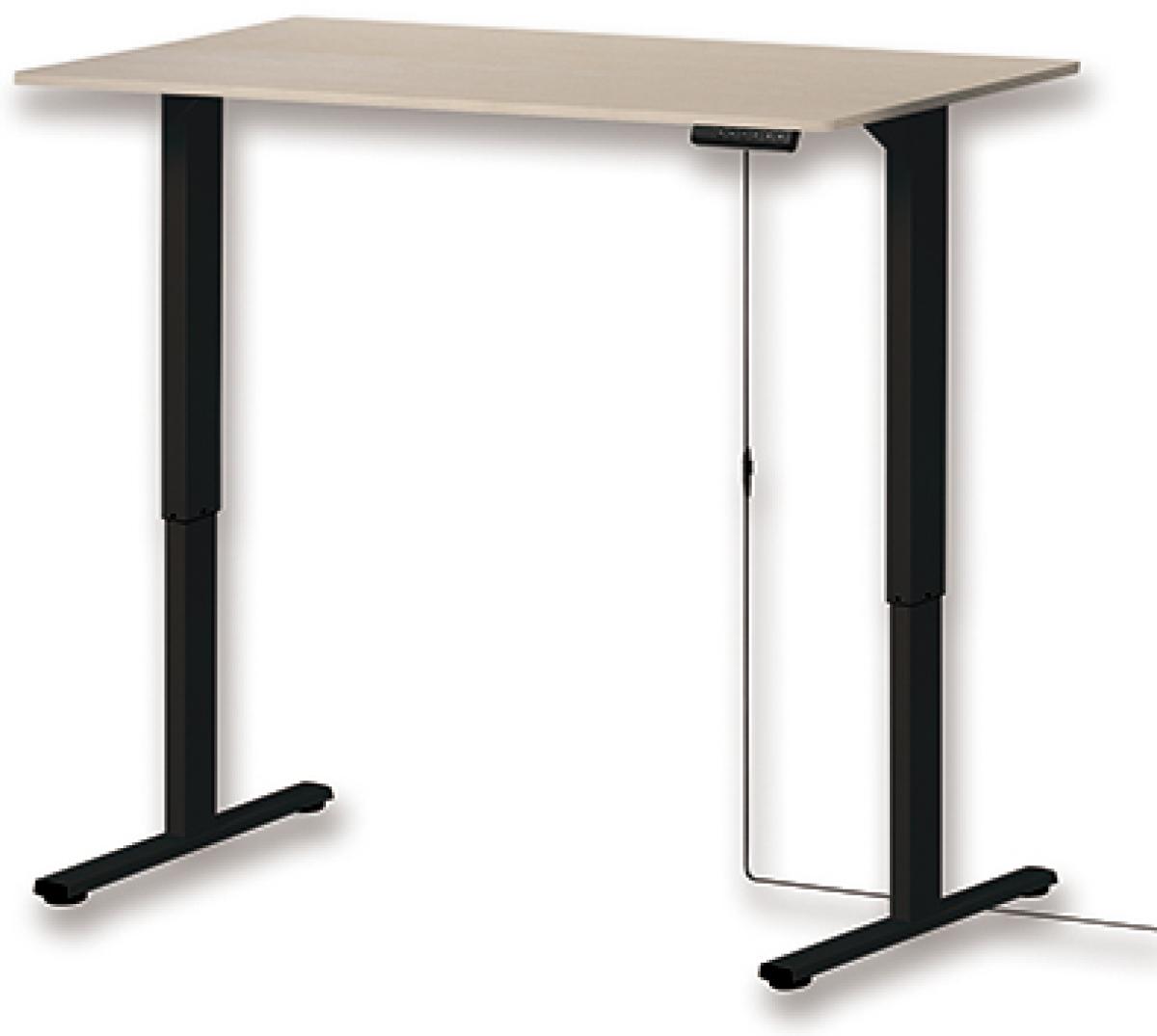 【立っても座ってもデスクワーク可能！】■電動昇降デスク　メモリー付　W1400×D600×H725～1215mm　木目/ブラック脚　EDK14BK
　アスカ（Asmix/アスミックス） ■電動で簡単に昇降できる！【新品】
                        その他シリーズ
                                    新品
            