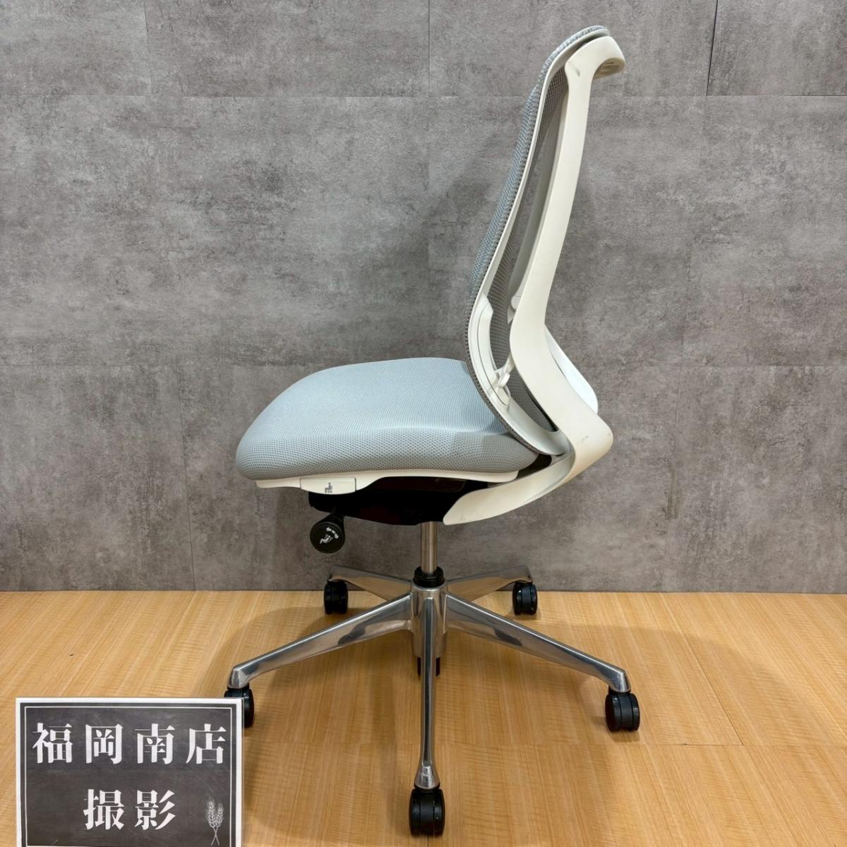 中古】シルフィー オカムラ/okamura 肘無ハイバックチェア 566714 
