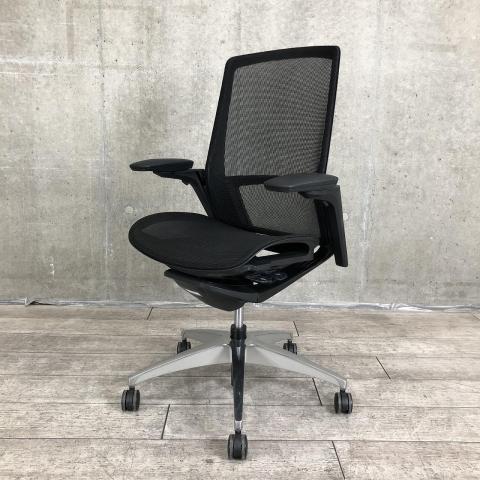 【中古】フィノラ ポリッシュ C785BR F1E1 オカムラ（okamura） 肘付ハイバックチェア