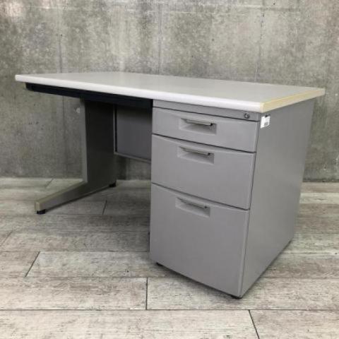 【中古】CZN デスク CZN-117CA-WE イトーキ（ITOKI） 片袖机