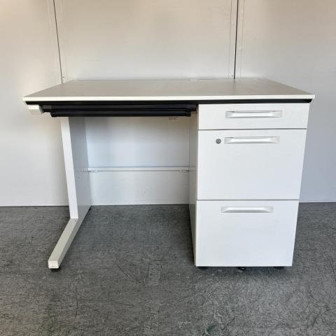 【中古】iSシリーズ SDP-ISN10LSAW-B コクヨ（KOKUYO） 片袖机