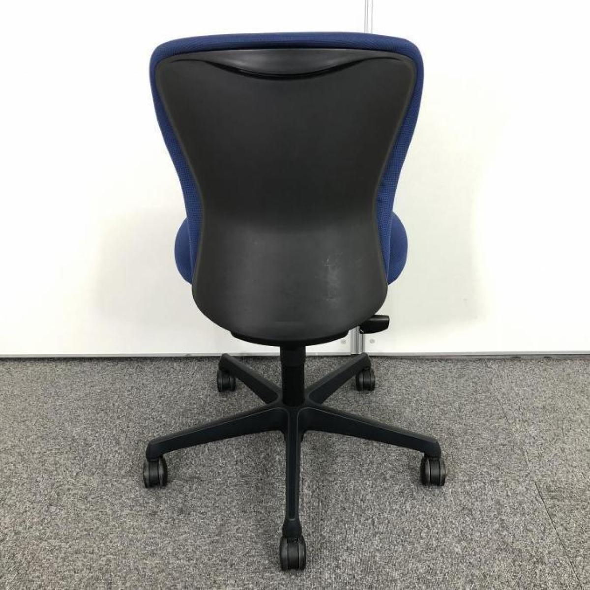中古】スラート オカムラ/okamura 肘無ローバックチェア 566806 - 中古