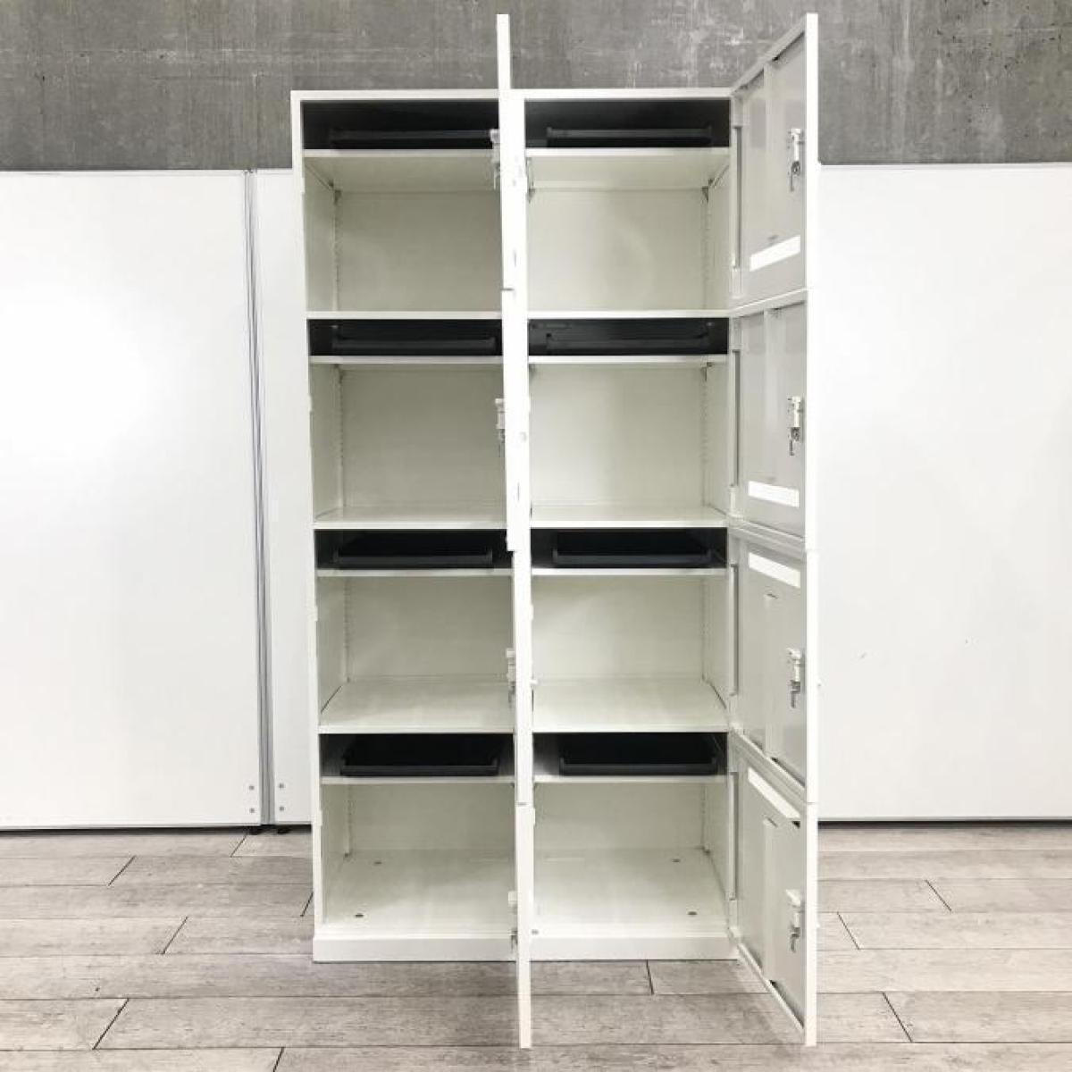 中古】ピクスライン オカムラ/okamura 8人用パーソナルロッカー 566909 