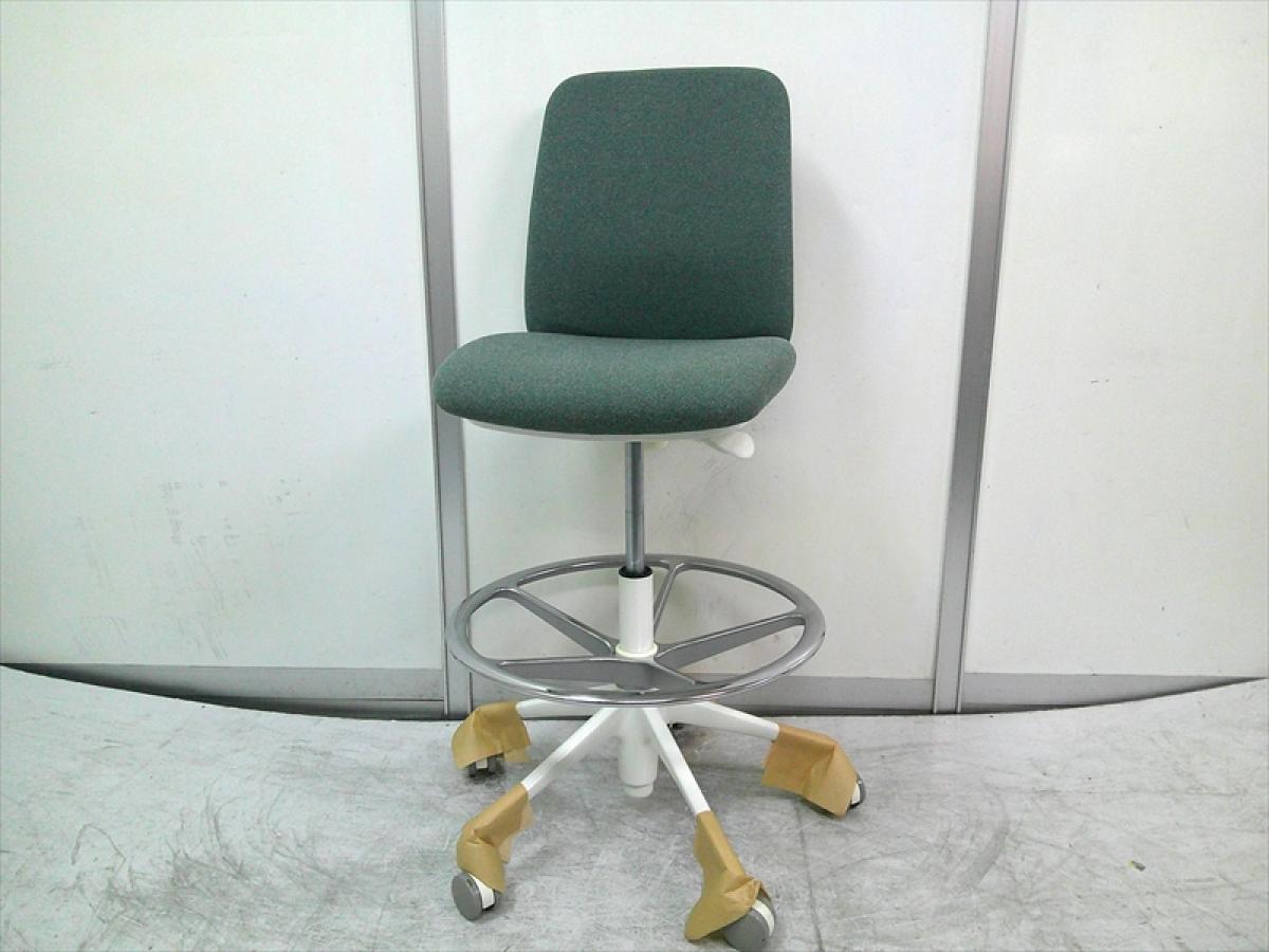 【ちょっとした打ち合わせや場所を選ばないスマートな働き方へ！】オカムラ/ライブス/グリーン/ハイチェア
                        ライブス
                                    中古
            