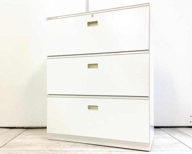 【中古】シンライン HTM-109AAS-W9 イトーキ（ITOKI） ローキャビネット／ラテラル