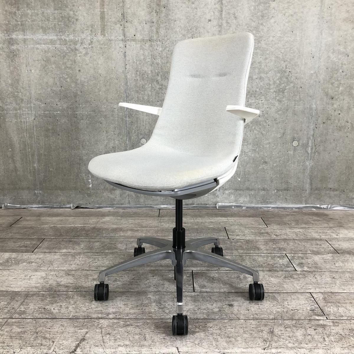 オフィスチェア　肘付き　イトーキ　モーブチェア　【引き取り限定】 中古】モーブ SOF-615XXZ9W9XX イトーキ/ITOKI 肘付ローバックチェア
