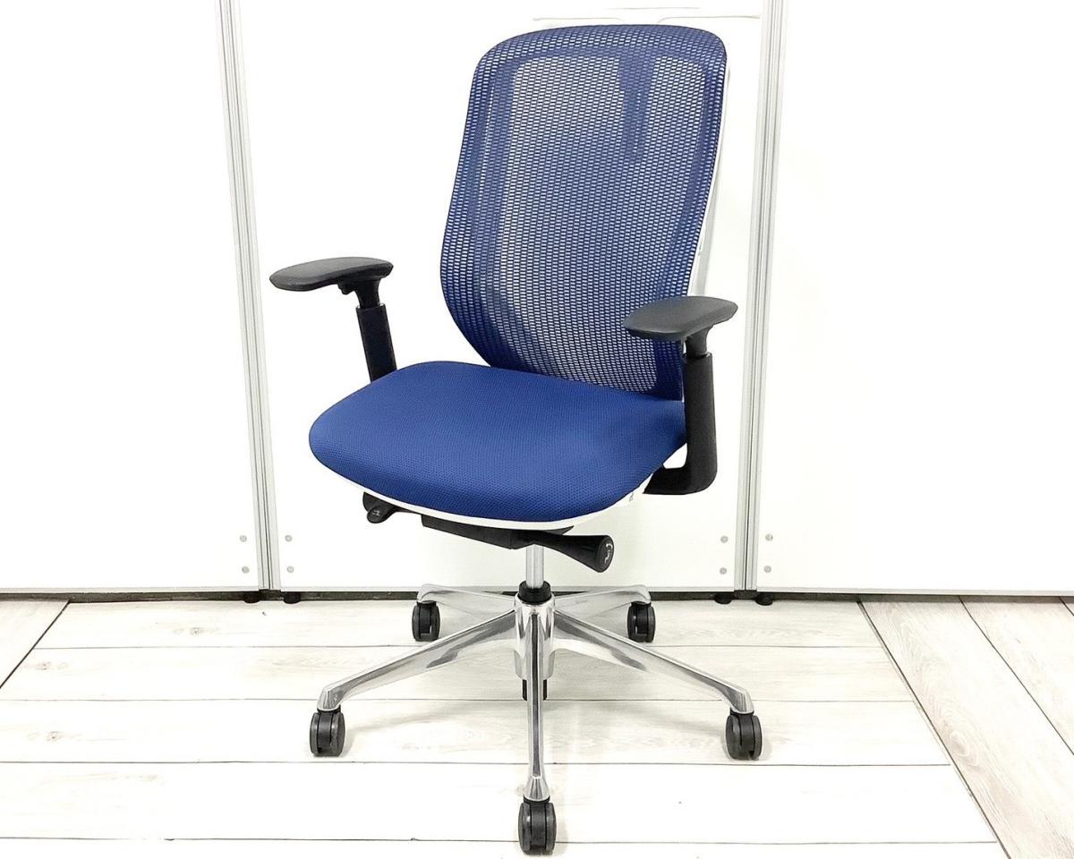 【2022年製】【肘カスタム品】【肘有（可動肘/アジャストアーム）/コートハンガー有】ワークチェア  アームレスト付 ホワイトボディ オススメ(おすすめ) 大人気 ・Okamura/オカムラ ・Sylphy/シルフィー ※横浜本店撮影画像※
                        シルフィーメッシュ
                                    中古
            