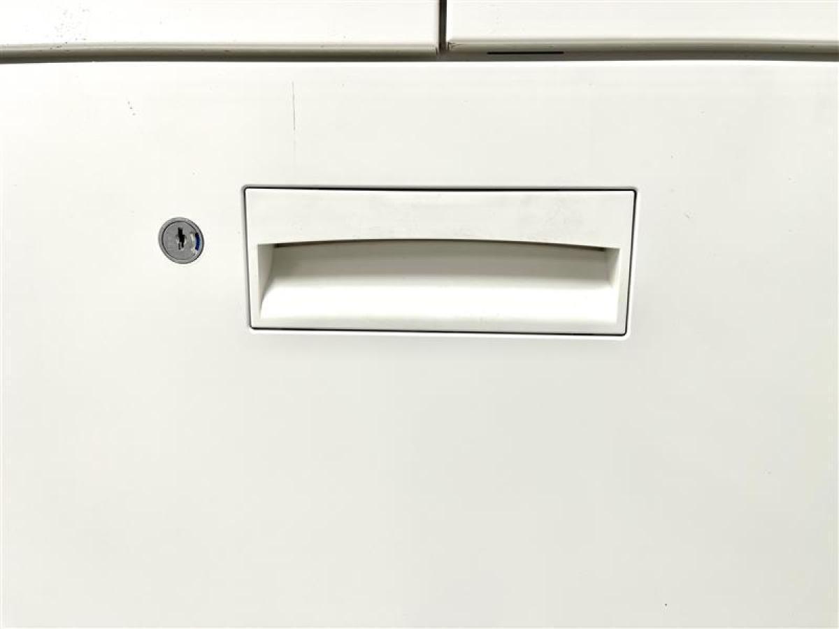 中古】DSK書庫 ダイシン工業 ハイキャビネット／両開き＋3段ラテラル