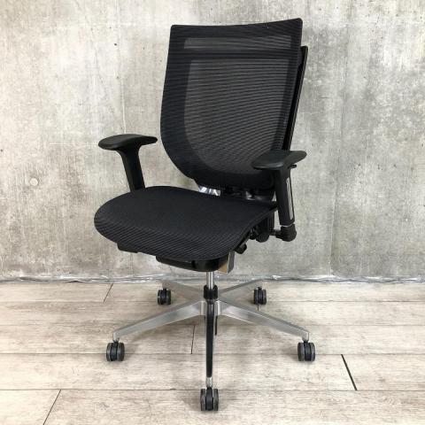 【中古】VIGOR VIG-A50M0-MM BK アイリスチトセ 肘付ハイバックチェア