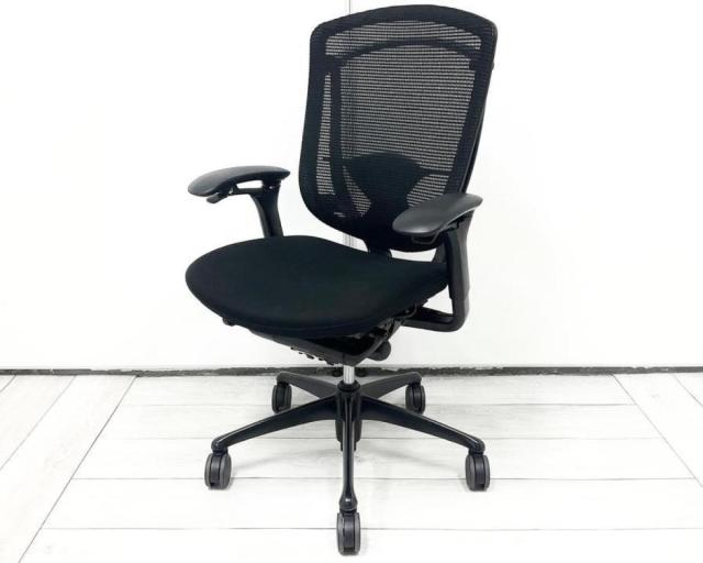 【中古】コンテッサチェア  オカムラ（okamura） 肘付ハイバックチェア