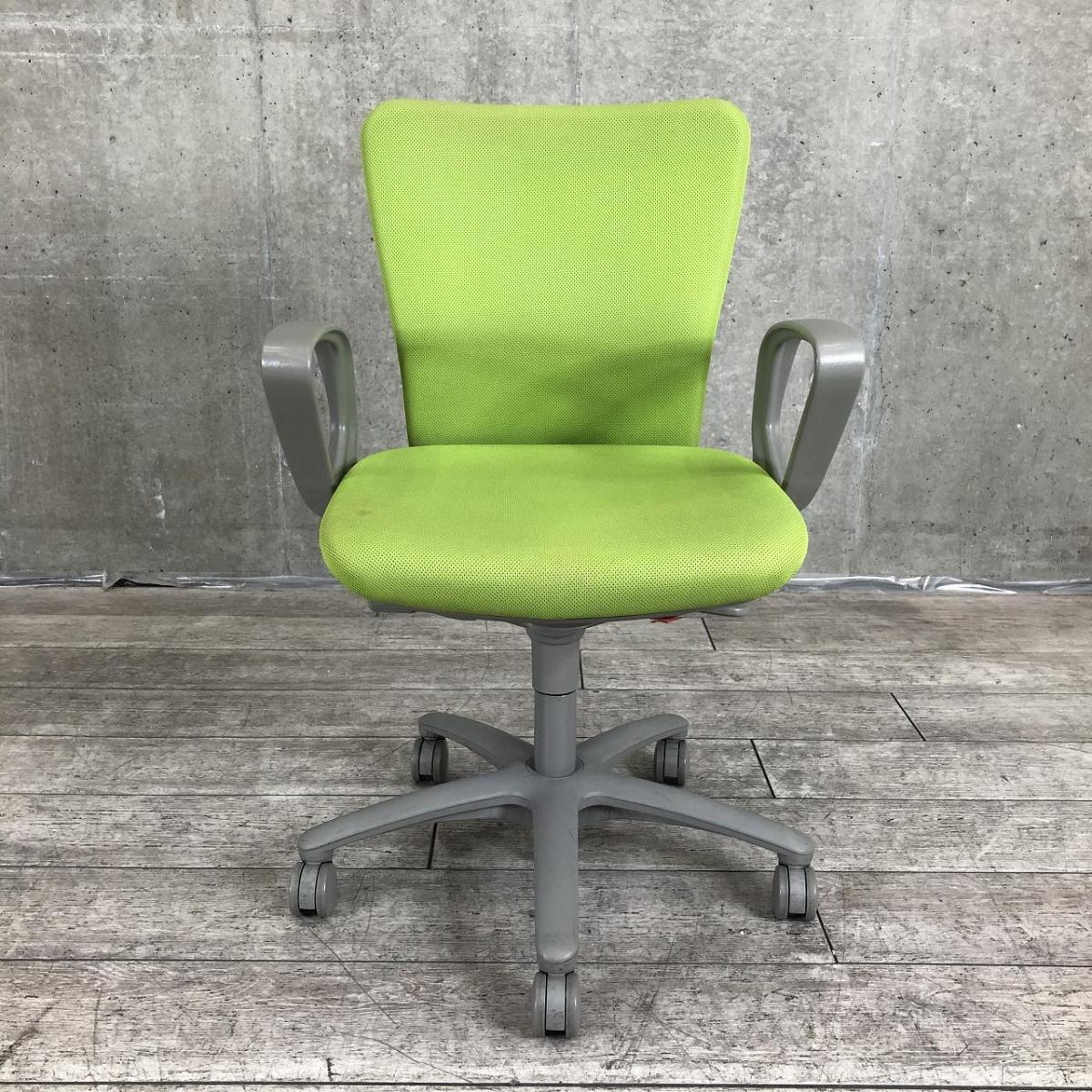 中古】カロッツァチェア オカムラ/okamura 肘付ローバックチェア