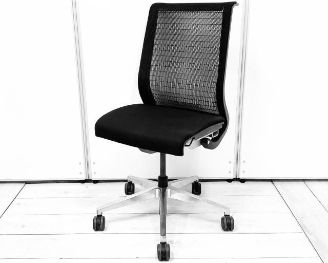 【中古】シンクチェア（旧モデル）  Steelcase（スチールケース） 肘無ハイバックチェア