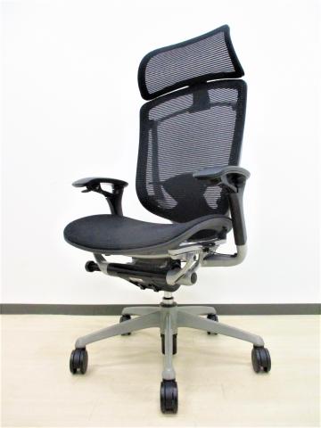 【ヘッドレスト、肘パッド新品！】【クレジット決済可能】オカムラで今一番の売れ筋！ｺﾝﾃｯｻ(Contessa)[ランバーサポート][腰痛　おすすめ]