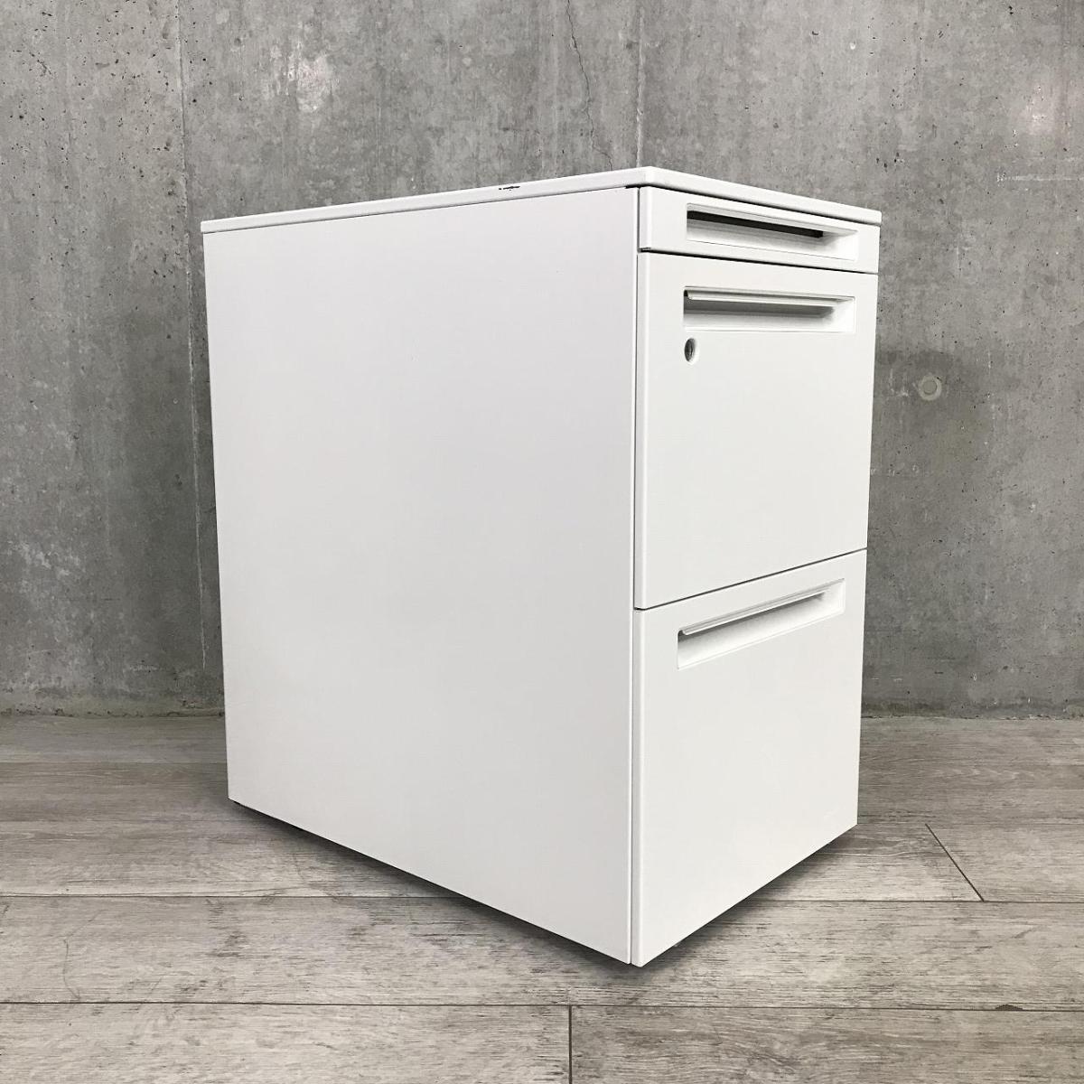 中古】アドバンス オカムラ/okamura ワゴン3段 567617 - 中古オフィス