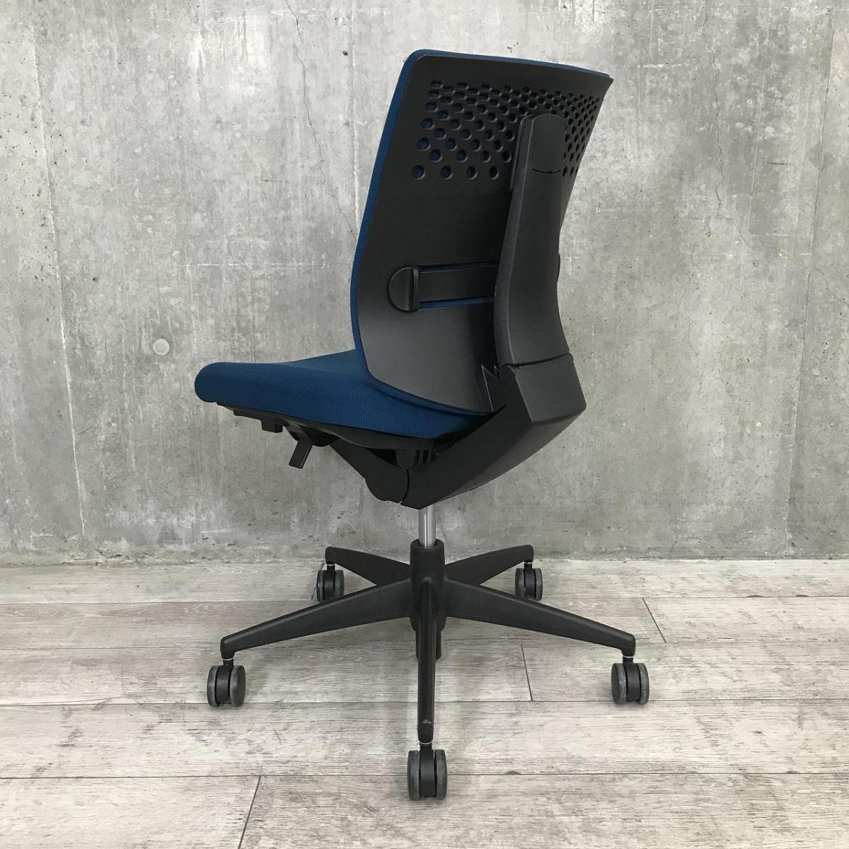 中古】ウィザード2 CRS-G1820F6 コクヨ/KOKUYO 肘無ローバックチェア