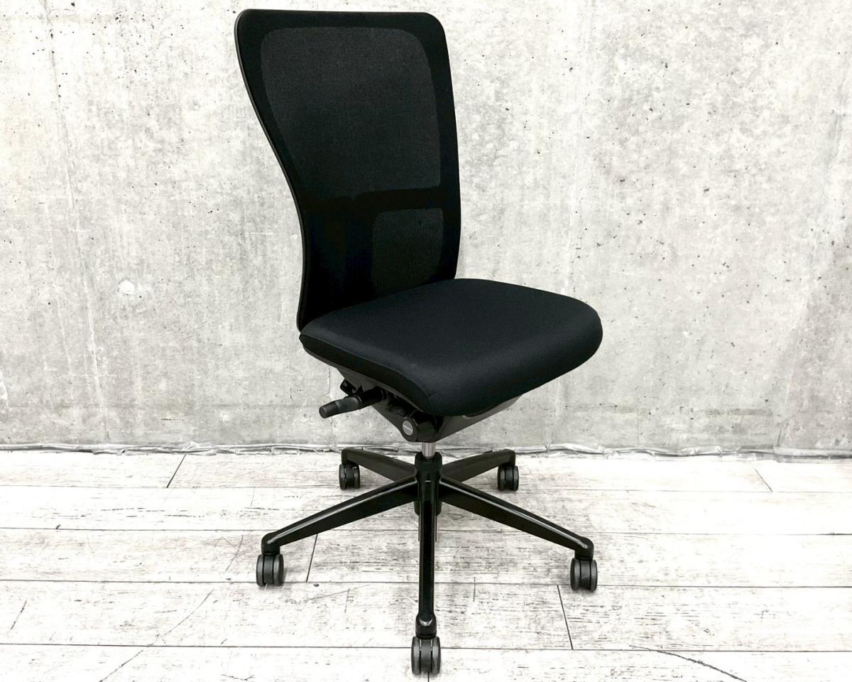 中古】ゾディーチェア HAWORTH/ヘイワース 肘無ハイバックチェア 