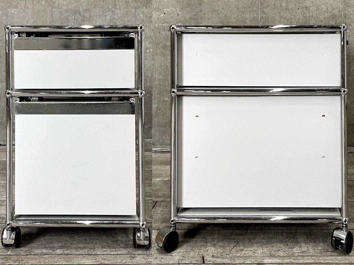 【未使用/残1】USM ハラー ワゴン 中古】USMハラー ワゴン USMハラー ワゴン2段 567691 - 中古オフィス