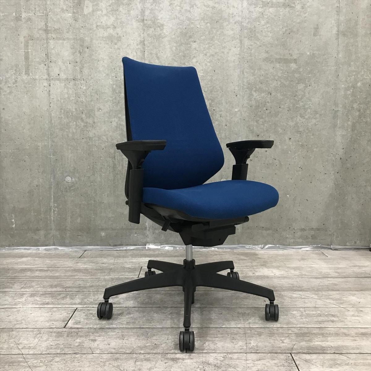 中古】デュオラ クッション CRS-G3100E6 コクヨ/KOKUYO 肘付ハイバック 
