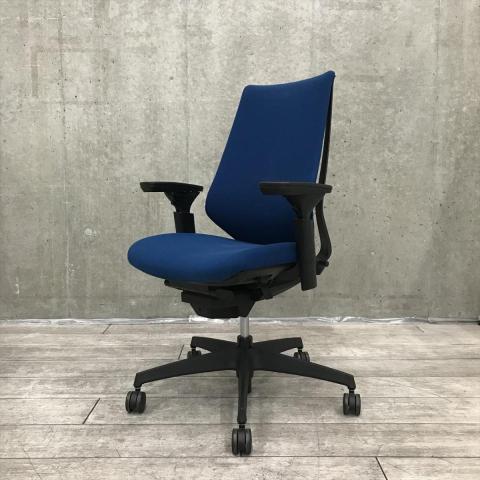 【中古】デュオラ クッション CRS-G3100E6 コクヨ（KOKUYO） 肘付ハイバックチェア