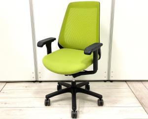 【肘付（可動肘/アジャスタブル肘）】ワークチェア メッシュタイプ スタンダードバック ブラック脚 アームレストなし ・ITOKI/イトーキ ・Nona/ノナ ※横浜本店撮影画像※