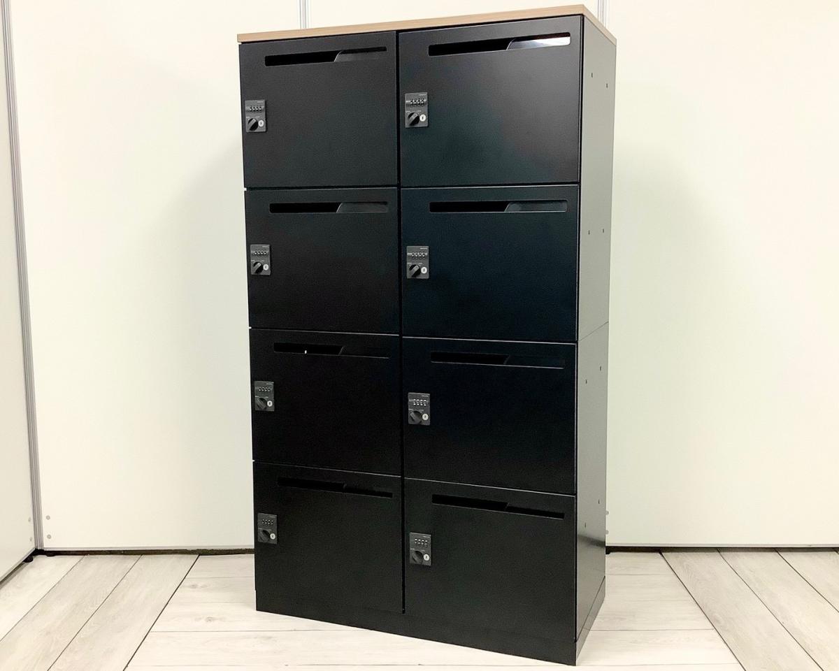 【2020年製】8人用 メールロッカー 投函口付 ダイヤル錠 マスターキー作成可能！  ブラック コンセントあり オススメ(おすすめ) 大人気 ・KOKUYO/コクヨ ・iNON/イノン ※横浜本店撮影画像※
                        iNON
                                    中古
            