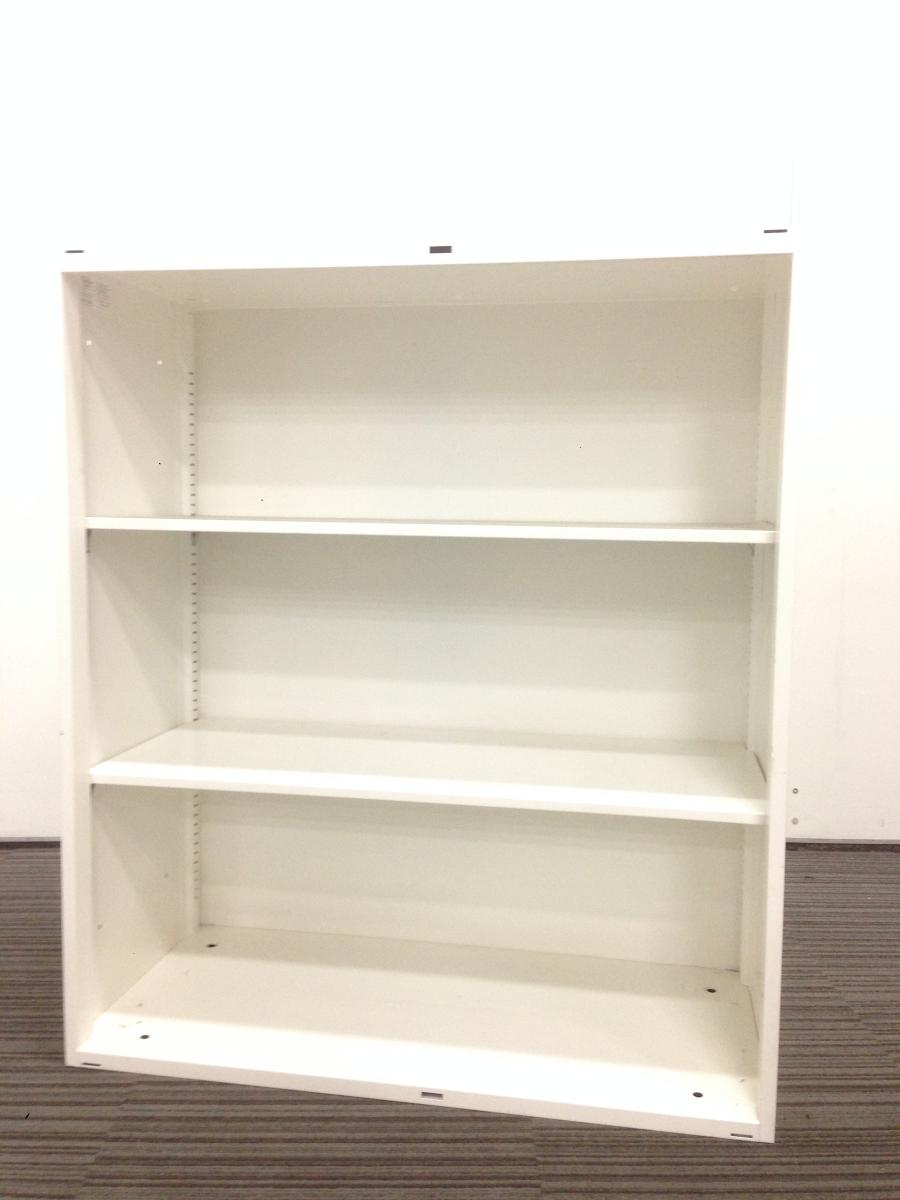 【オフィスの書類をスッキリ整理！　扉の無いタイプなので資料探しがラクラク！】■オカムラ（okamura）製　レクトライン(Rectline)シリーズ　オープン書庫　ローキャビネット　■色：ホワイト　※扉外し商品のため外し跡がございます。
                        レクトライン
                                    中古
            