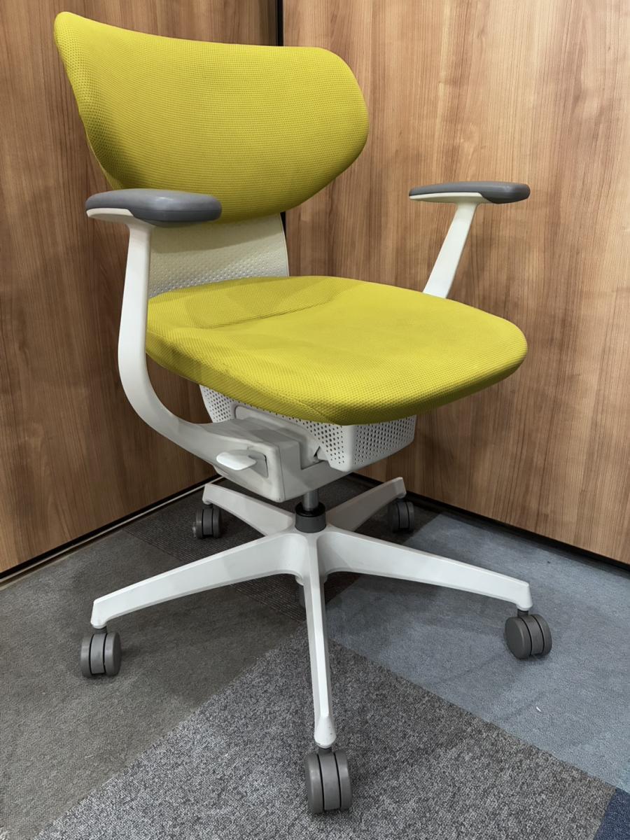 中古】イング CRS-G3200E1 コクヨ/KOKUYO 肘付ローバックチェア 568142 