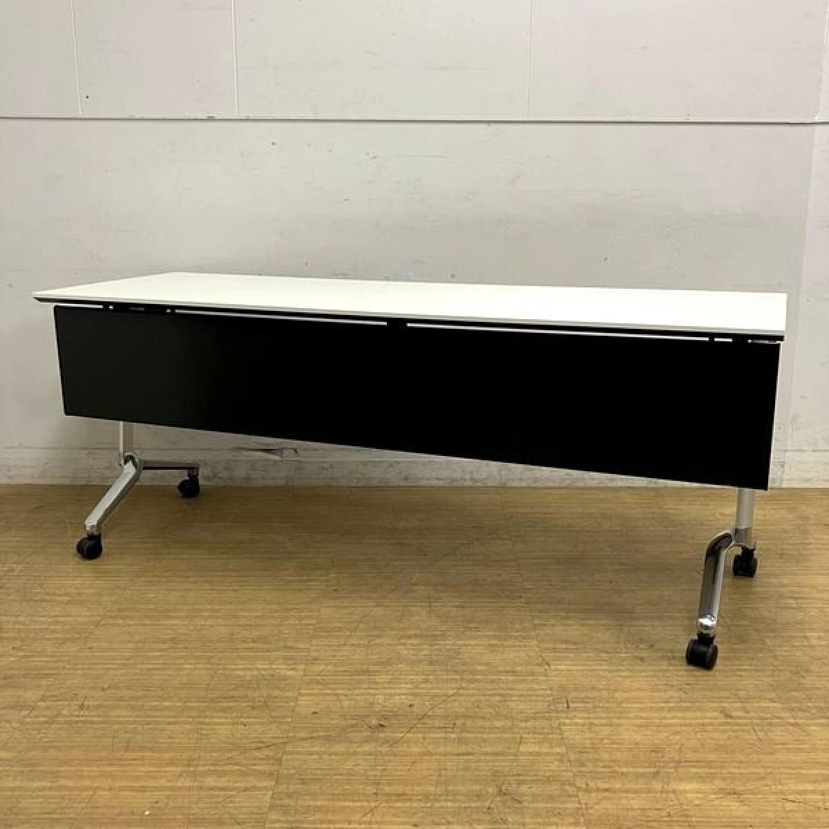 高級感ある次世代の会議テーブル　コクヨ　コンフェスト　サイドスタックテーブル　スタンダードタイプ　ホワイト天板　W1800×D600サイズ
                        コンフェスト
                                    中古
            