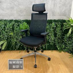 限定1脚！！《在庫入替セール25/⑩》コクヨ製の高級オフィスチェア【ベゼルシリーズ/可動肘/ヘッドレスト付き/ブラック】が値下げされました！#ゲーミングチェア　#格安　#おすすめ品