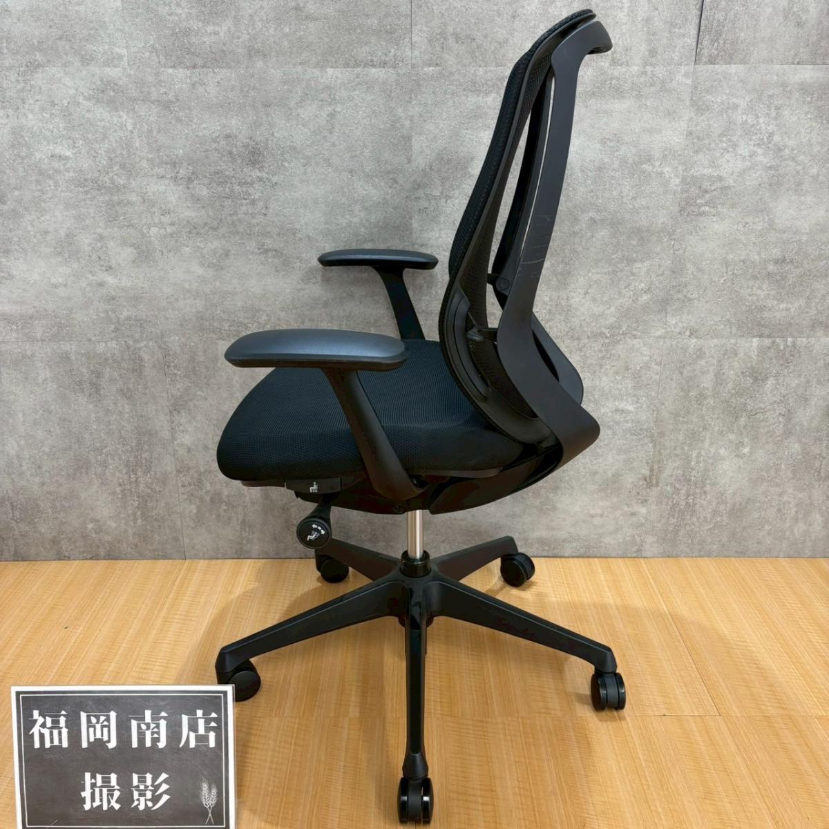 中古】シルフィー オカムラ/okamura 肘付ハイバックチェア 568235 