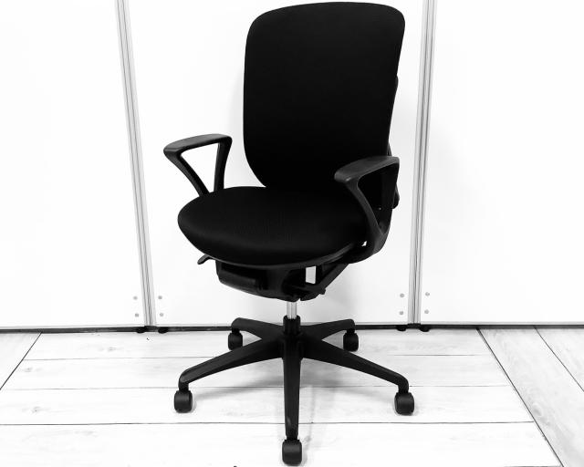 【中古】yera SV2041 イナバ（INABA) 肘付ハイバックチェア