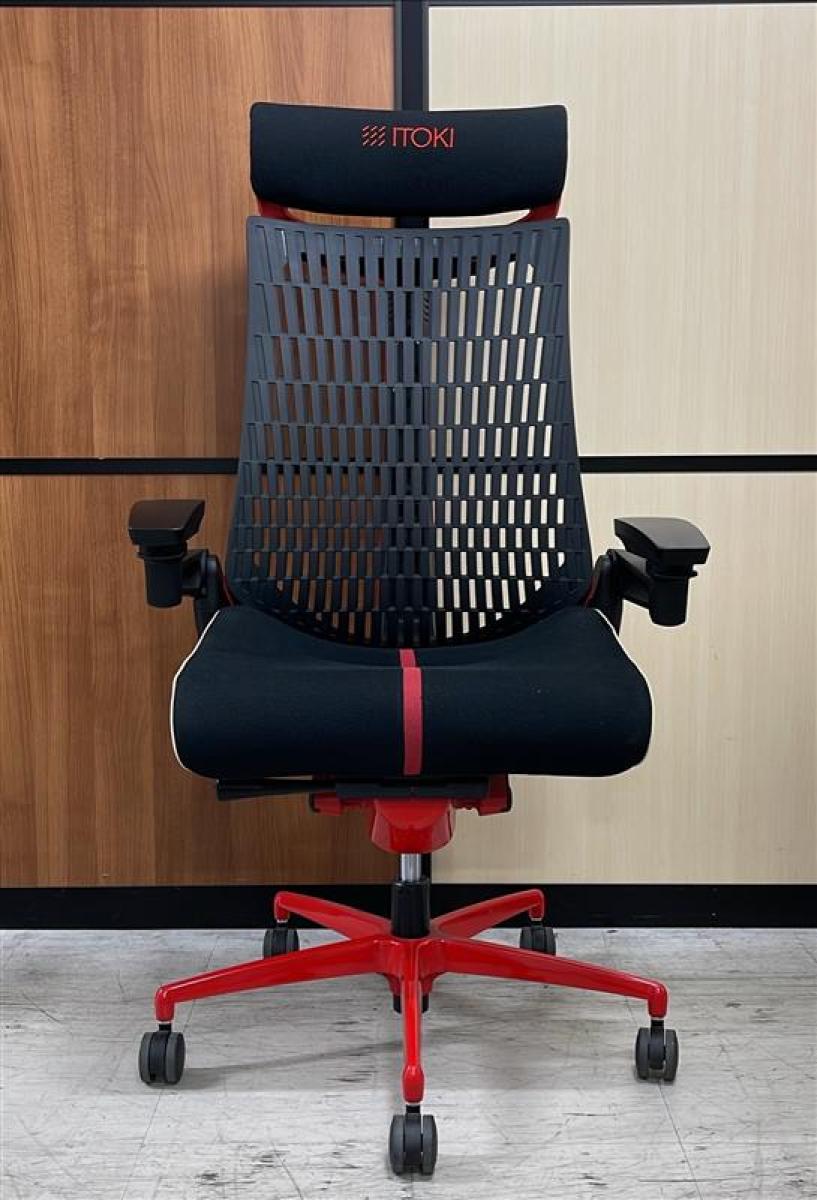 中古】アクト メッシュ 樹脂 KG-447SC-T1T3T1 イトーキ/ITOKI 肘付 