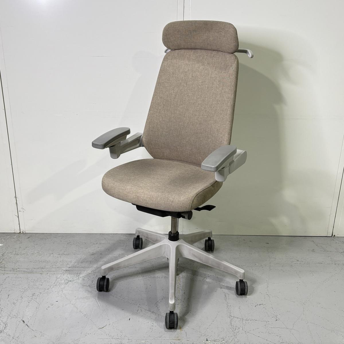 中古】ノート KJ-117SAM-GNF6 イトーキ/ITOKI 肘付ハイバックチェア