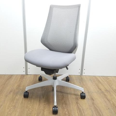 【中古】デュオラ メッシュ  コクヨ（KOKUYO） 肘無ハイバックチェア
